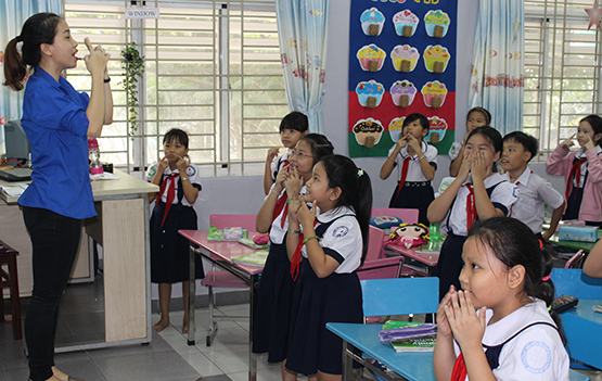 100% trường tiểu học tại TP.HCM: Dạy tiếng Anh theo Đề án của UBND TP