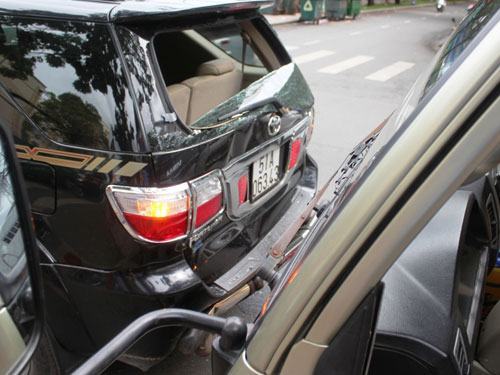 Tai nạn liên hoàn giữa trung tâm TPHCM