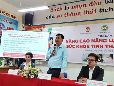 Quận Tân Phú triển khai dự án tư vấn tâm lý học đường cho học sinh toàn quận