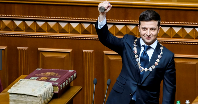 Tân tổng thống Ukraine nhậm chức