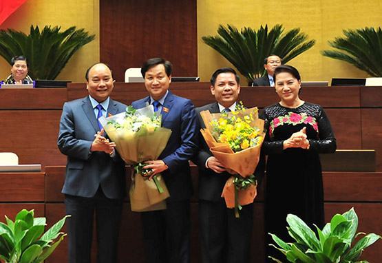 Quốc hội phê chuẩn bổ nhiệm 2 “tư lệnh ngành”