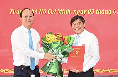 Ông Tăng Hữu Phong làm Phó Trưởng ban Tuyên giáo Thành ủy TP.HCM