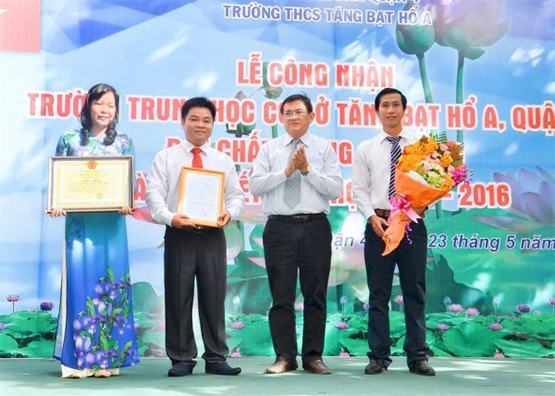 Trường THCS Tăng Bạt Hổ A – Quận 4: Chăm lo đời sống học sinh, nâng chất lượng dạy học