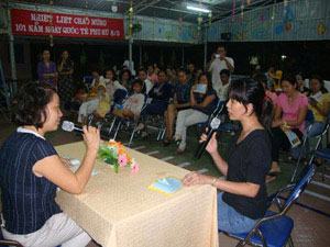 Tập huấn kiến thức HIV/AIDS