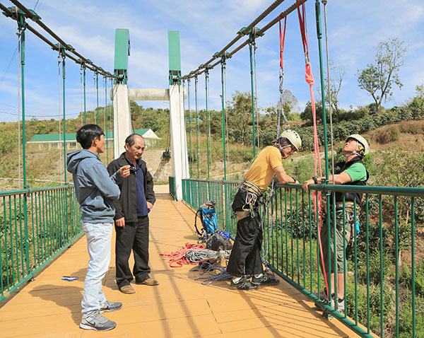 Tổ chức tập huấn nghiệp vụ du lịch thể thao mạo hiểm