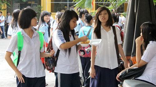 Tất bật luyện thi vào lớp chuyên