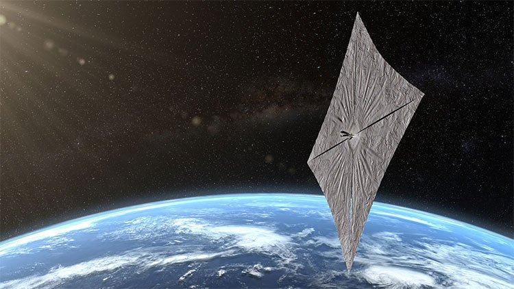 Cách buồm của LightSail 2.