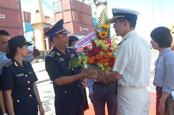 Tàu tuần tra bảo vệ bờ biển Nhật Bản thăm hữu nghị Đà Nẵng