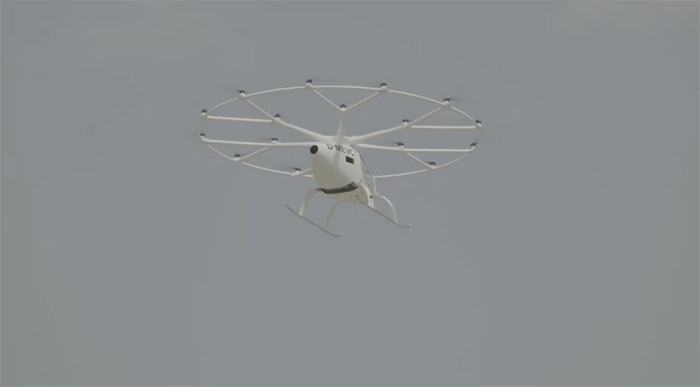 Volocopter đã tiến hành hơn 100 thử nghiệm không chở người trong nhiều năm qua. 