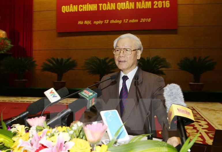 Tổng Bí thư Nguyễn Phú Trọng: Quân đội cần đặc biệt chăm lo công tác cán bộ