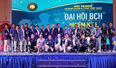 Thành lập Hội Tennis ngành vật liệu xây dựng và trang trí nội thất Việt Nam