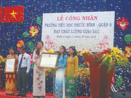 Trường Tiểu học Phước Bình (Q.9, TP.HCM): Phát huy truyền thống giáo dục