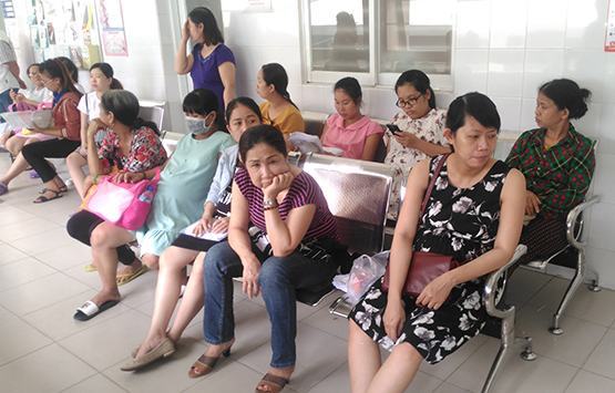 Thai phụ với dịch sốt xuất huyết