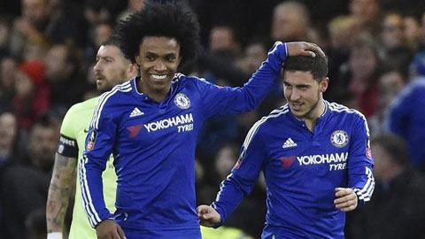 Willian và Hazard đã có một trận đấu thực sự xuất sắc