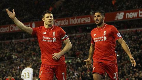 Thắng nghẹt thở Swansea 1-0, Liverpool tiếp cận Top 5
