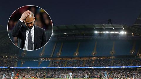 Thắng trận, Pep vẫn bực vì CĐV Man City không đến sân
