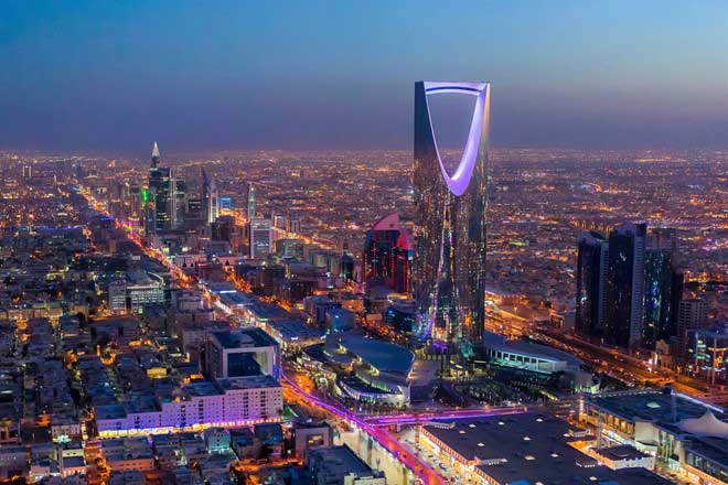 Trong hình là Riyadh, thủ đô và là thành phố lớn nhất Arab Saudi.