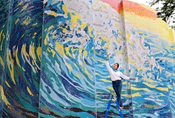 Thay áo mới cho nhà Gương huyền thoại trong công viên Thống Nhất ảnh 4