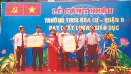 Trường THCS Hoa Lư (Q.9): Vững bước hội nhập