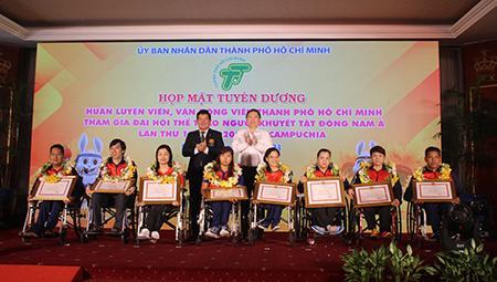 TP.HCM: Thể thao người khuyết tật đạt nhiều thành tích tại ASEAN Paragames