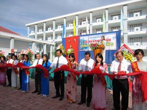 Thêm một ngôi trường mới được đưa vào sử dụng