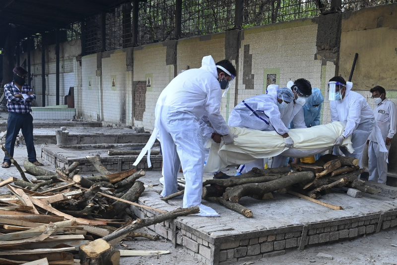 Đã có hơn 291.000 người chết vì Covid-19 ở Ấn Độ /// AFP