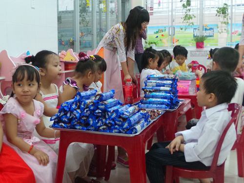 Thêm trường mầm non từ tiền tài trợ