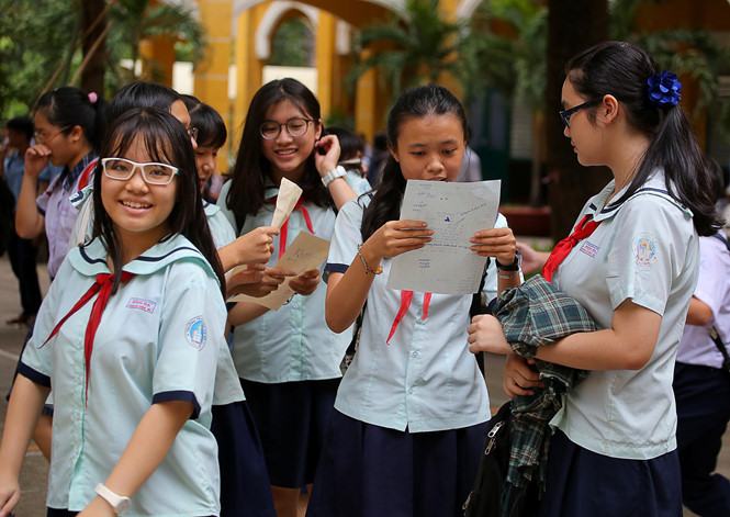 Thí sinh TP.HCM dự thi lớp 10 năm nay /// Ảnh: Ngọc Dương