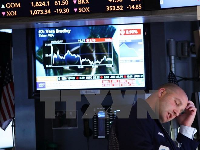 Thị trường chứng khoán Mỹ giảm điểm phiên thứ năm liên tiếp