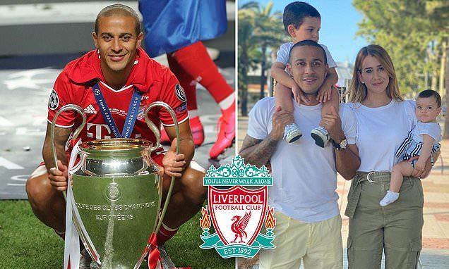 Thiago đạt thỏa thuận cá nhân với Liverpool