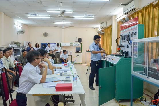 Khai mạc Hội thi thiết bị đào tạo tự làm cấp thành phố năm 2016