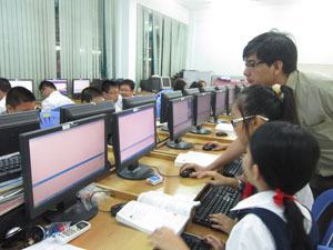 Thiếu giáo viên dạy tin học