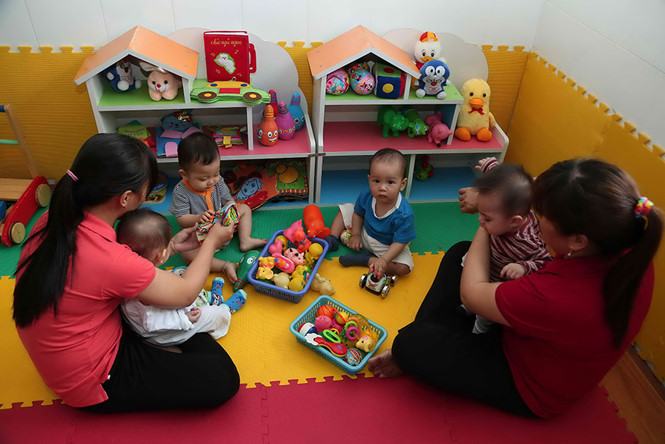 TP.HCM thiếu hàng ngàn giáo viên mầm non  /// ẢNH: ĐÀO NGỌC THẠCH