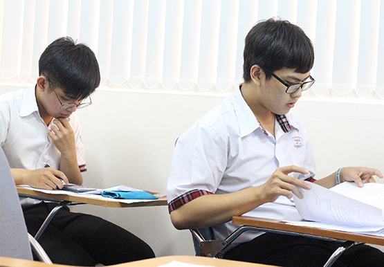 Thi kiểm tra năng lực vào Trường ĐH Quốc tế