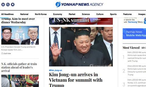 Thông tin Chủ tịch Kim Jong-un tới Việt Nam tràn ngập truyền thông quốc tế - ảnh 2
