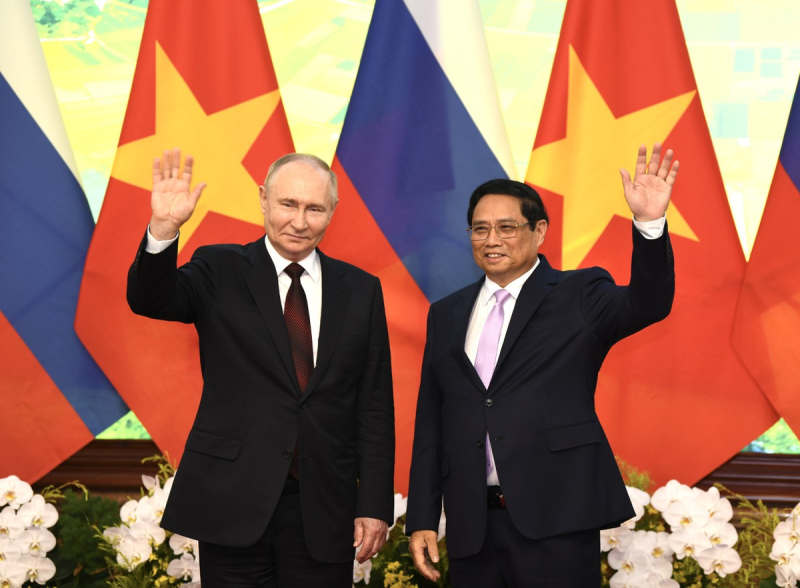 Thủ tướng Phạm Minh Chính hội kiến Tổng thống Nga Putin ảnh 4