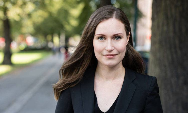 Sanna Marin trong một hình đăng trên Twitter năm 2019. Ảnh: Twitter/Sanna Marin.