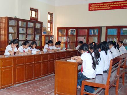 Thư viện trường học chưa phát huy được hiệu quả