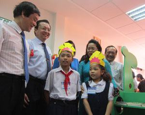 Thư viện trường tiểu học hiện đại nhất TP đi vào hoạt động