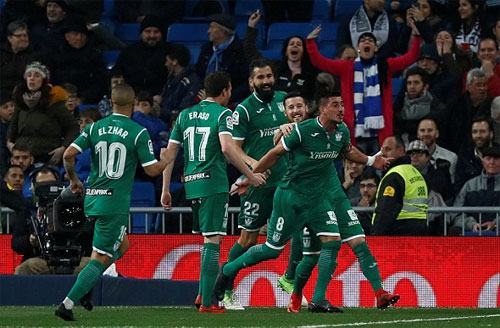 Thua Leganes tại Bernabeu, Real bị loại khỏi Cup Nhà vua