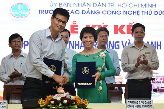 Trường nghề ký kết hợp tác với doanh nghiệp