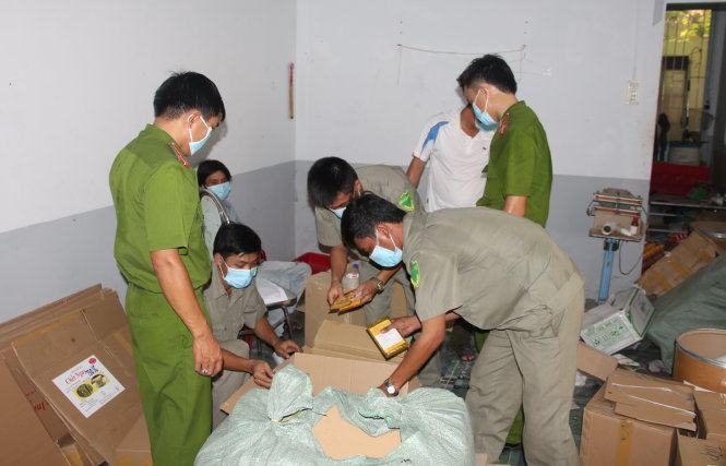 Phát hiện cơ sở sản xuất thuốc bảo vệ thực vật trái phép