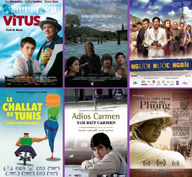 Thưởng thức âm nhạc và 9 bộ phim Pháp ngữ