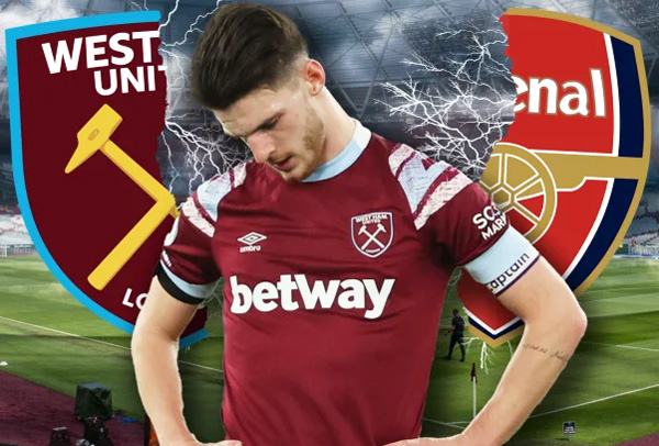 Thương vụ Declan Rice bị trì hoãn, West Ham nổi giận