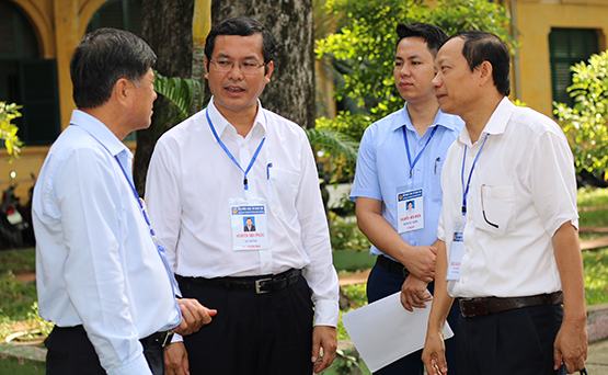 Bộ GD-ĐT kiểm tra một số điểm thi THPT Quốc gia tại TP.HCM