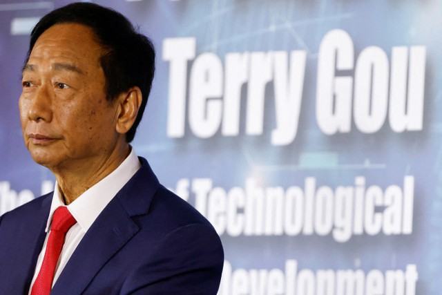 Tỉ phú Terry Gou sáng lập Foxconn tranh cử chức lãnh đạo Đài Loan