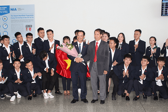 Tiễn đoàn Việt Nam tham dự Kỳ thi tay nghề ASEAN lần thứ 12