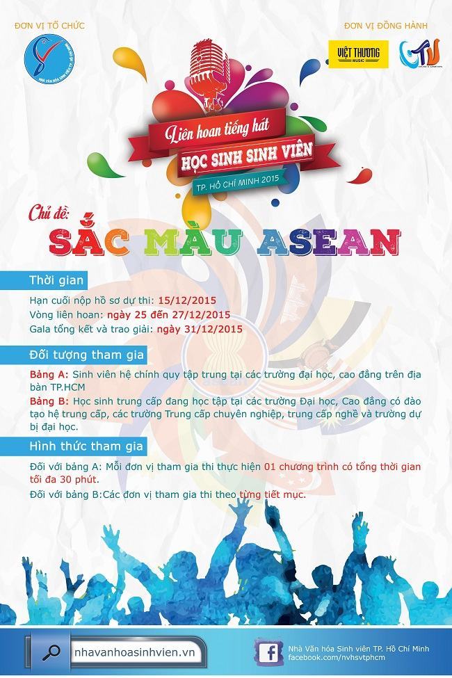 Sinh viên thi hát về “Sắc màu ASEAN”