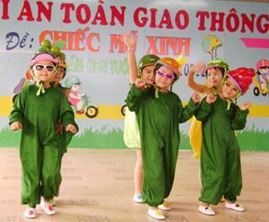 Tiếp tục giáo dục an toàn giao thông ở bậc học mầm non