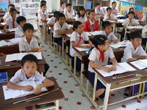 Tiếp tục khảo sát điều chỉnh tiêu chuẩn bàn ghế học sinh